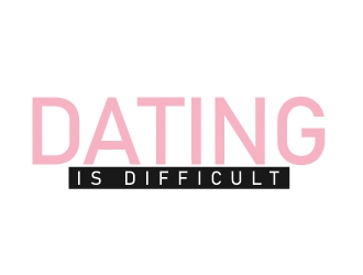Dating Is Difficult logo design by gilkkj