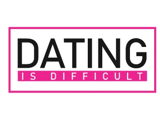 Dating Is Difficult logo design by gilkkj