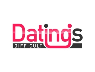 Dating Is Difficult logo design by eva_seth