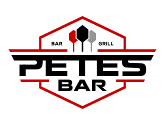 Petes Bar logo design by Ultimatum