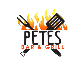 Petes Bar logo design by AamirKhan