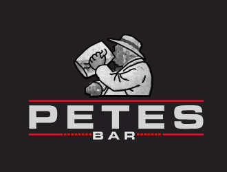 Petes Bar logo design by AamirKhan