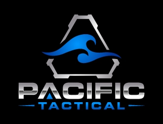Pacific Tactical  logo design by jaize