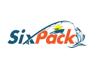 Six Pack logo design by frontrunner