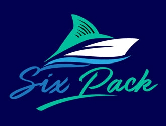 Six Pack logo design by frontrunner