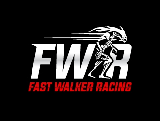 Fast Walker Racing  / F.W.R logo design by iamjason