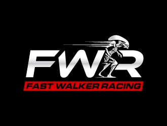 Fast Walker Racing  / F.W.R logo design by iamjason