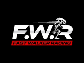 Fast Walker Racing  / F.W.R logo design by iamjason