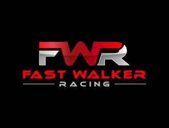 Fast Walker Racing  / F.W.R logo design by bismillah