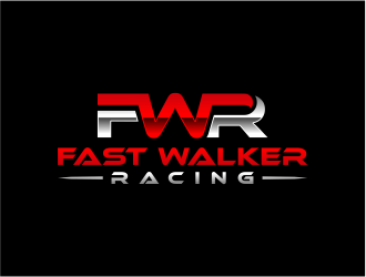 Fast Walker Racing  / F.W.R logo design by cintoko