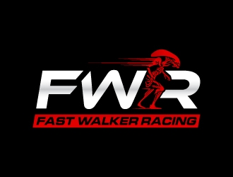 Fast Walker Racing  / F.W.R logo design by iamjason