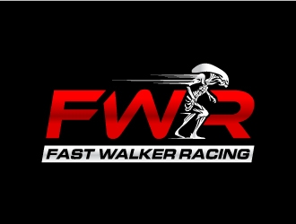 Fast Walker Racing  / F.W.R logo design by iamjason