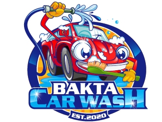 Bakta Car Wash logo design by Suvendu