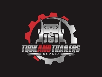 J&J TUCK AND TRAILERS REPAIR logo design by Kipli92