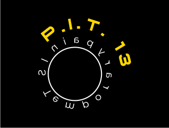 PIT13 logo design by BintangDesign