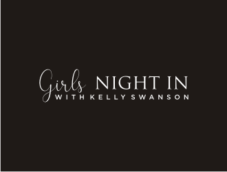 Girls Night In with Kelly Swanson logo design by bricton