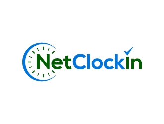 NetClockIn logo design by wongndeso