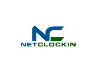 NetClockIn logo design by bricton