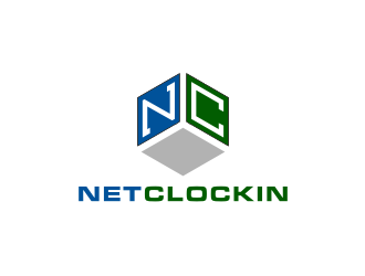 NetClockIn logo design by bricton