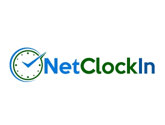 NetClockIn logo design by AamirKhan