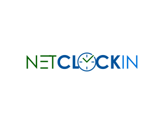 NetClockIn logo design by monster96