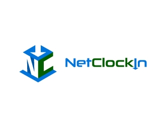 NetClockIn logo design by efren