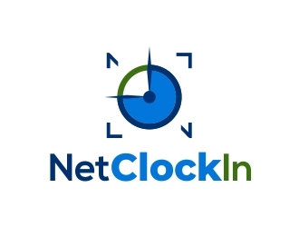 NetClockIn logo design by linkcoepang