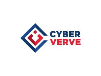 CyberVerve logo design by wongndeso