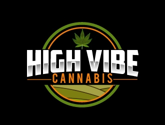 high vibe cannabis  logo design by AamirKhan