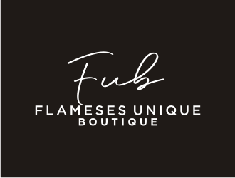 Flameses Unique boutique logo design by bricton