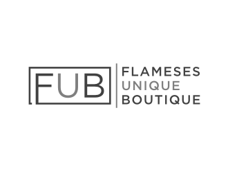Flameses Unique boutique logo design by bricton