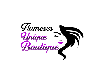 Flameses Unique boutique logo design by czars