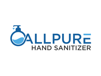 ALLPURE HAND SANITIZER logo design by kozen