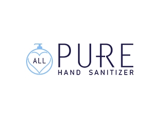 ALLPURE HAND SANITIZER logo design by Cire