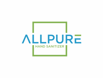 ALLPURE HAND SANITIZER logo design by eagerly