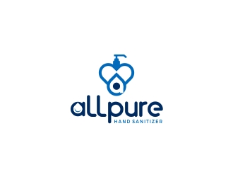 ALLPURE HAND SANITIZER logo design by CreativeKiller
