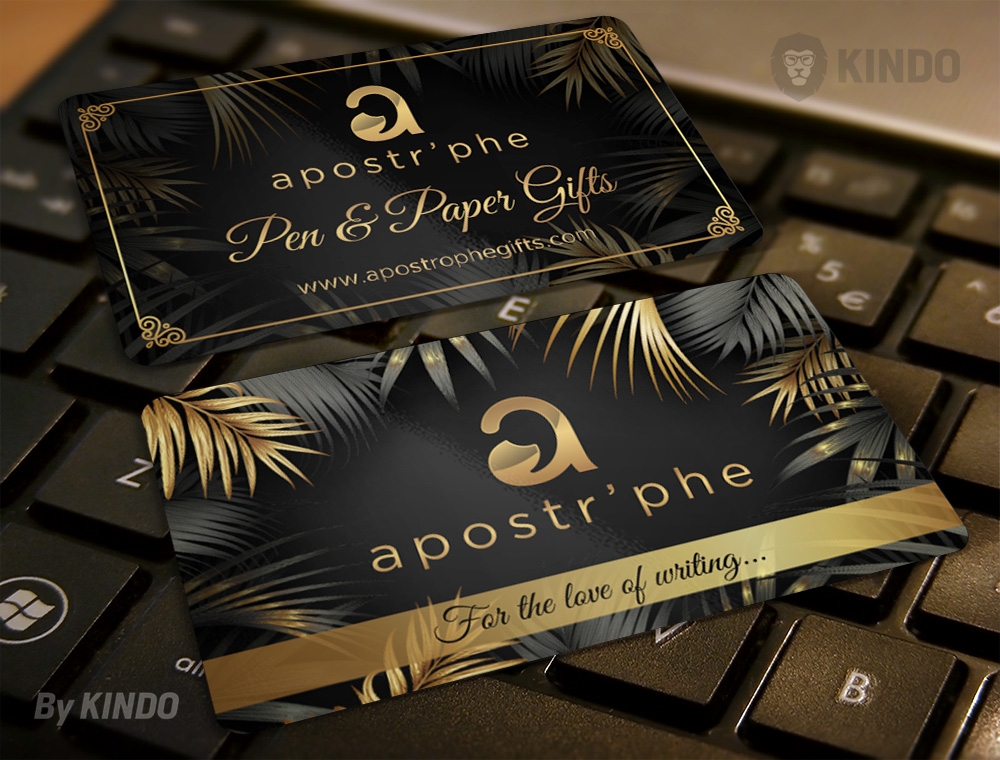 Apostrphe logo design by Kindo