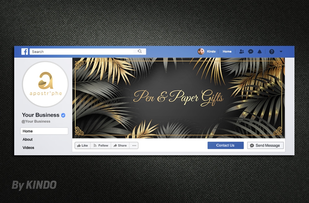Apostrphe logo design by Kindo