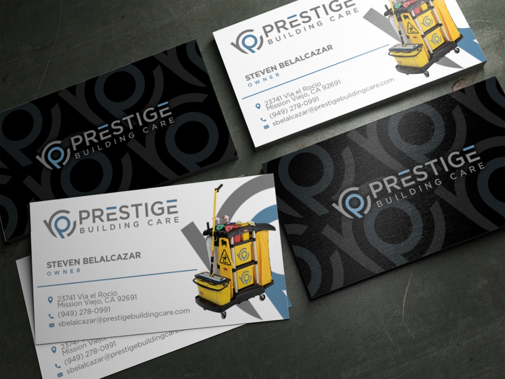 Prestige Building Care logo design by Realistis