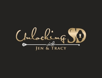 Unlocking SD with Jen & Tracy logo design by efren
