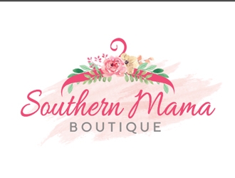 Southern Mama Boutique logo design by Roma
