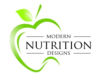 Modern Nutrition Designs logo design by jetzu
