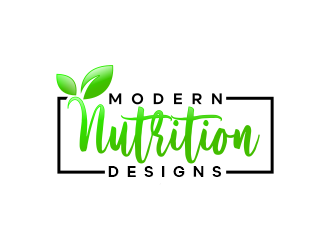 Modern Nutrition Designs logo design by zonpipo1