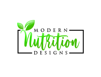 Modern Nutrition Designs logo design by zonpipo1