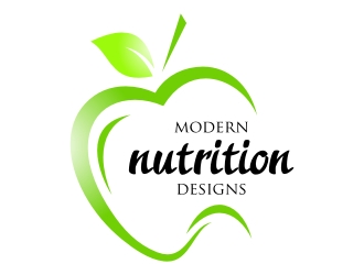 Modern Nutrition Designs logo design by jetzu