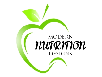 Modern Nutrition Designs logo design by jetzu