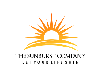 The Sunburst Company - Let Your Life Shine.  logo design by JessicaLopes