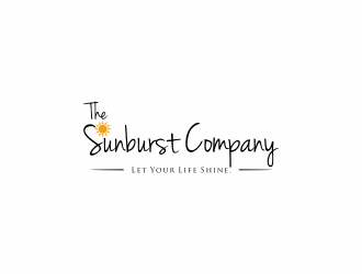 The Sunburst Company - Let Your Life Shine.  logo design by menanagan