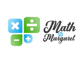 Math by Margaret LLC logo design by shikuru