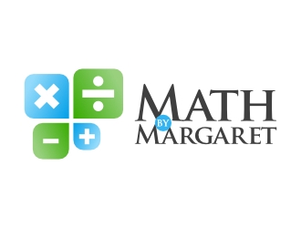 Math by Margaret LLC logo design by shikuru